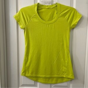 Gaiam T-Shirt - Lime Green.  Womans:  Small.